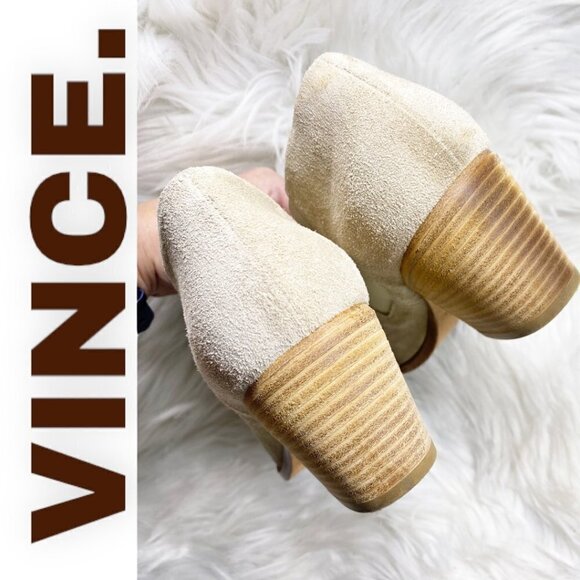 VINCE Hamilton Bootie In Coco Suede, Size 6.5 US/36.5 EU - Picture 8 of 10